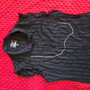 2010 Avril Lavigne's Abbey Dawn Alice in Wonderland Collection Rare Goth Large